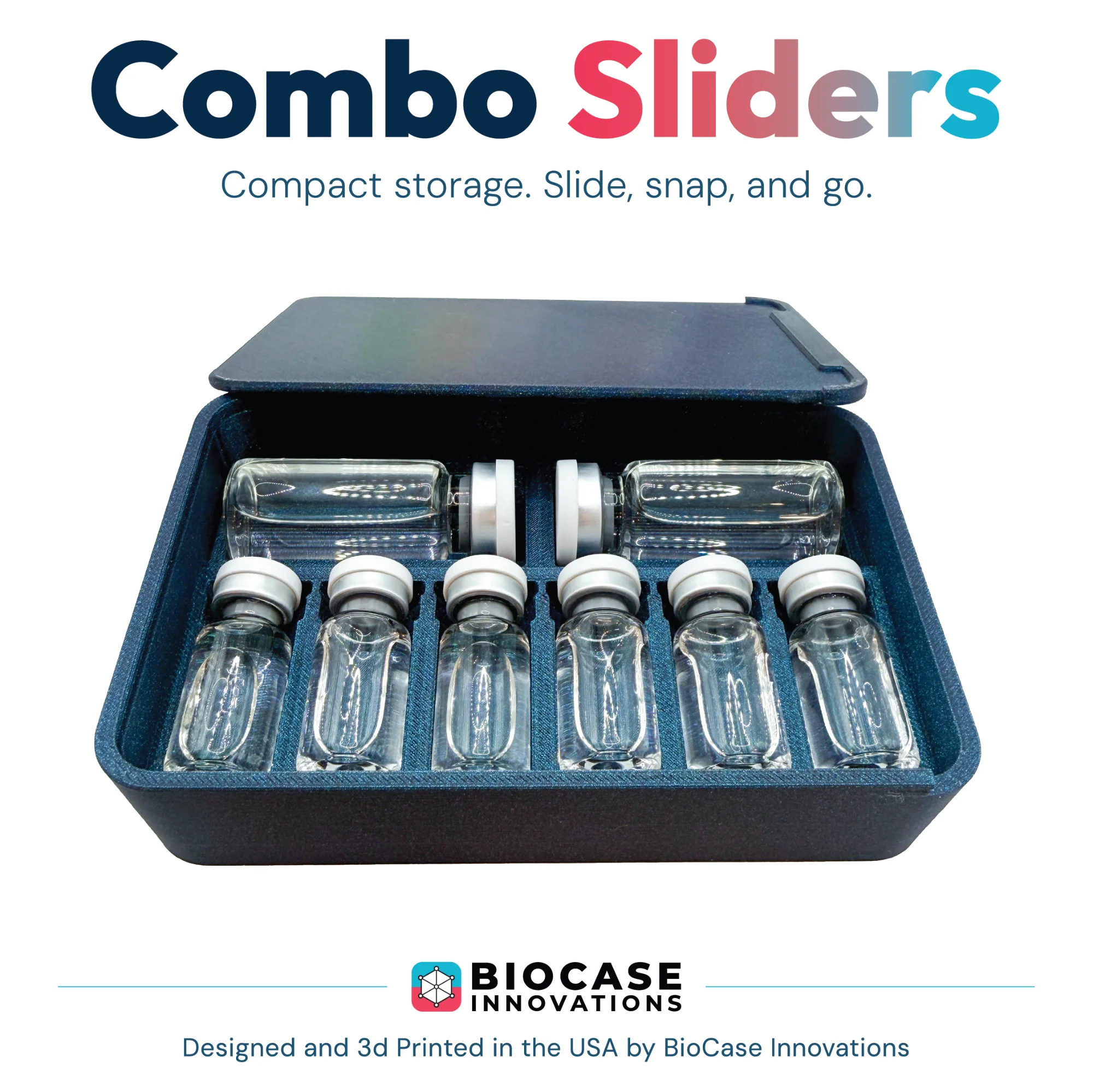 BioCase Combo Slider Cases - 3mL + 10mL product photo