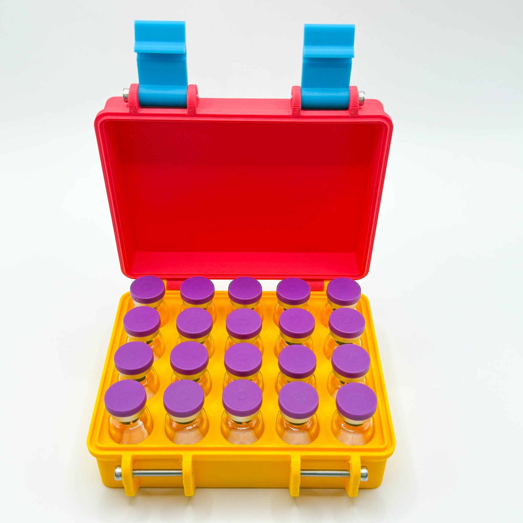 BioCase 20-Count 3mL Vial Protective Case | Fridge & Freezer Safe product photo