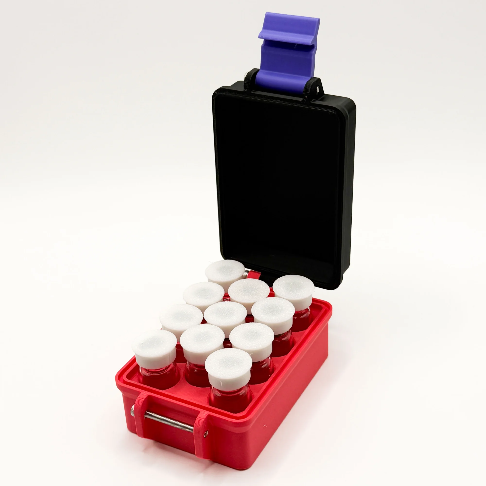 11ct. 3mL Portable Vial Case — Fridge & Freezer Ready product photo