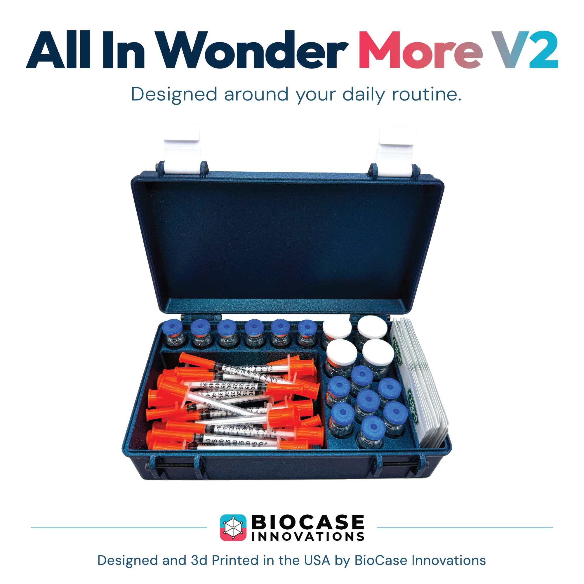 All In Wonder More v2 - Daily Use Peptide Case product photo